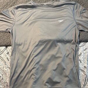 Speedo Gray Short Sleeve Tee